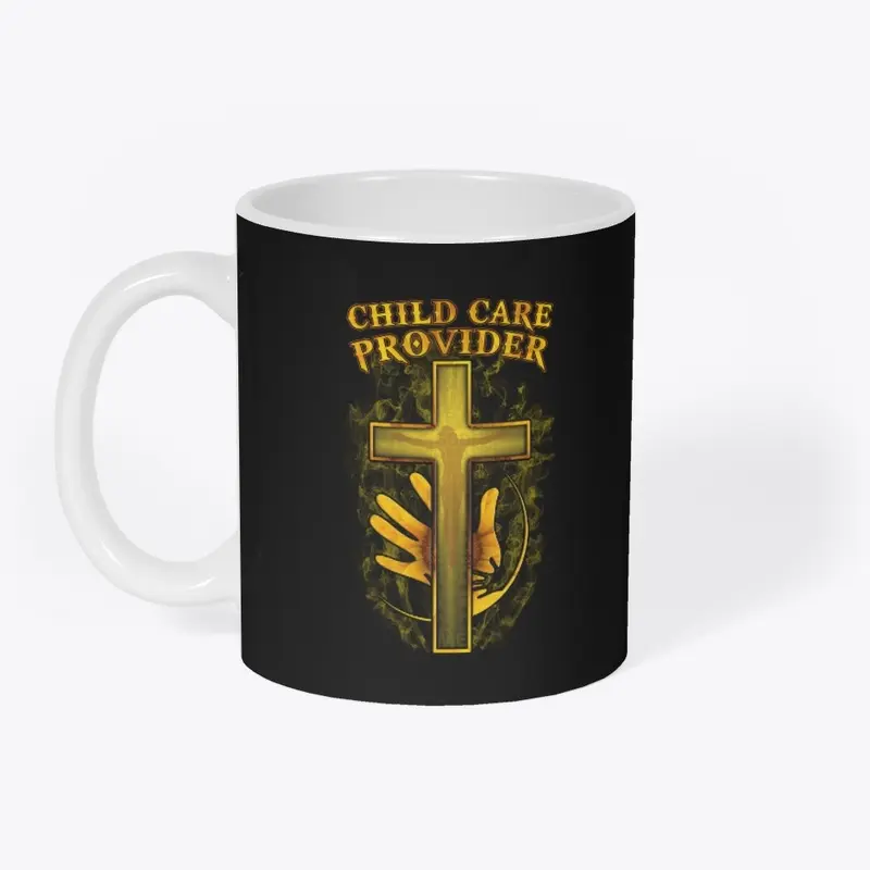 Child Care Provider Cross Hoodie