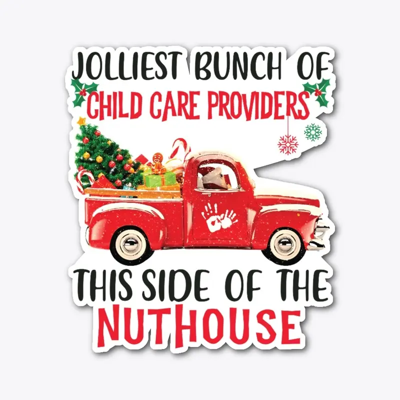 Child Care Provider Christmas Hoodie