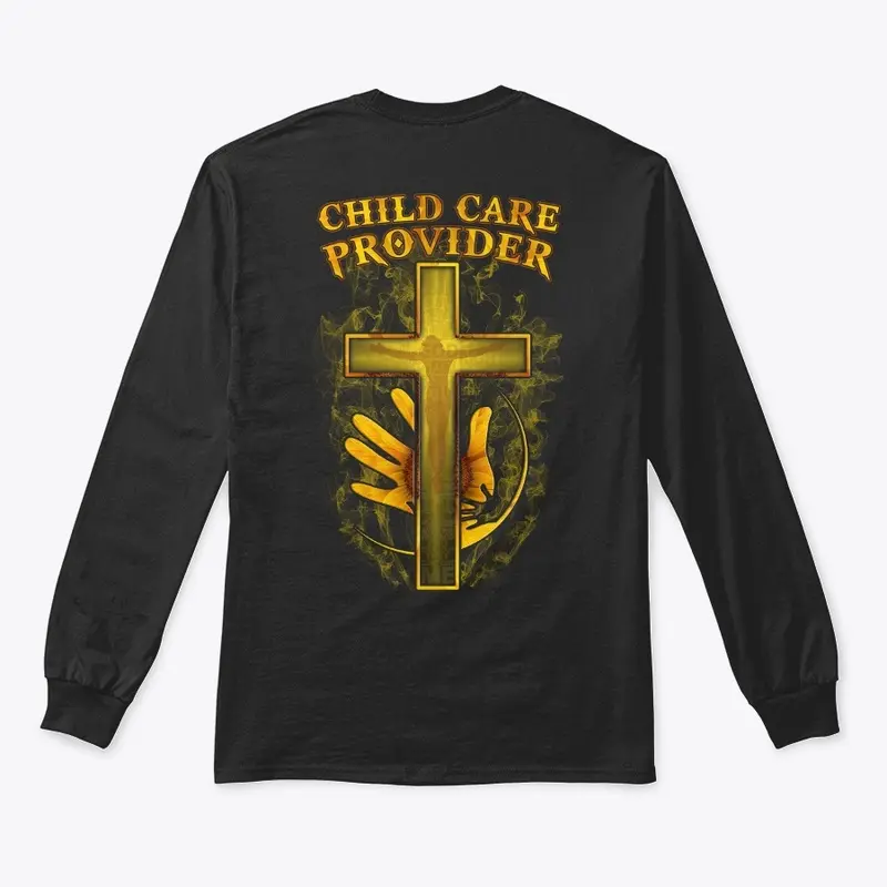 Child Care Provider Cross Hoodie