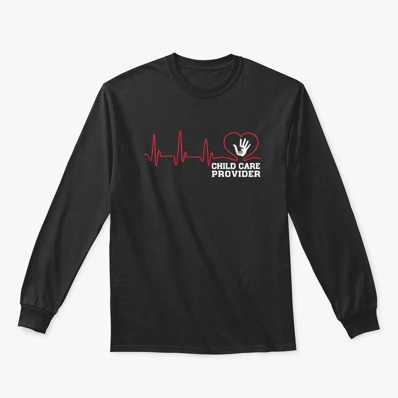 Child Care Provider's Heartbeat Hoodie